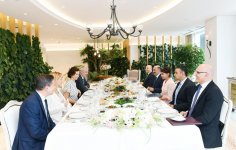 Первый вице-президент Мехрибан Алиева встретилась с генеральным директором ЮНЕСКО Одрэ Азуле (ФОТО) (версия 2)