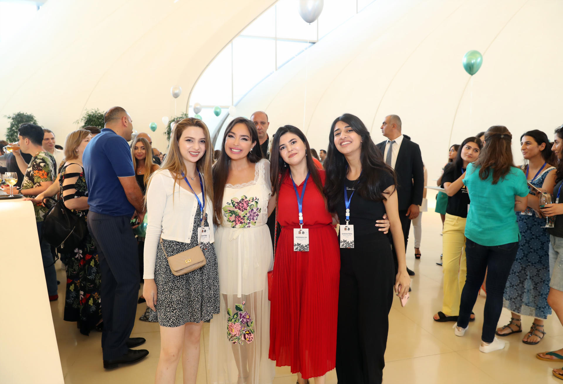 Vice-President of Heydar Aliyev Foundation Leyla Aliyeva views “Live Life” exhibition (PHOTO)