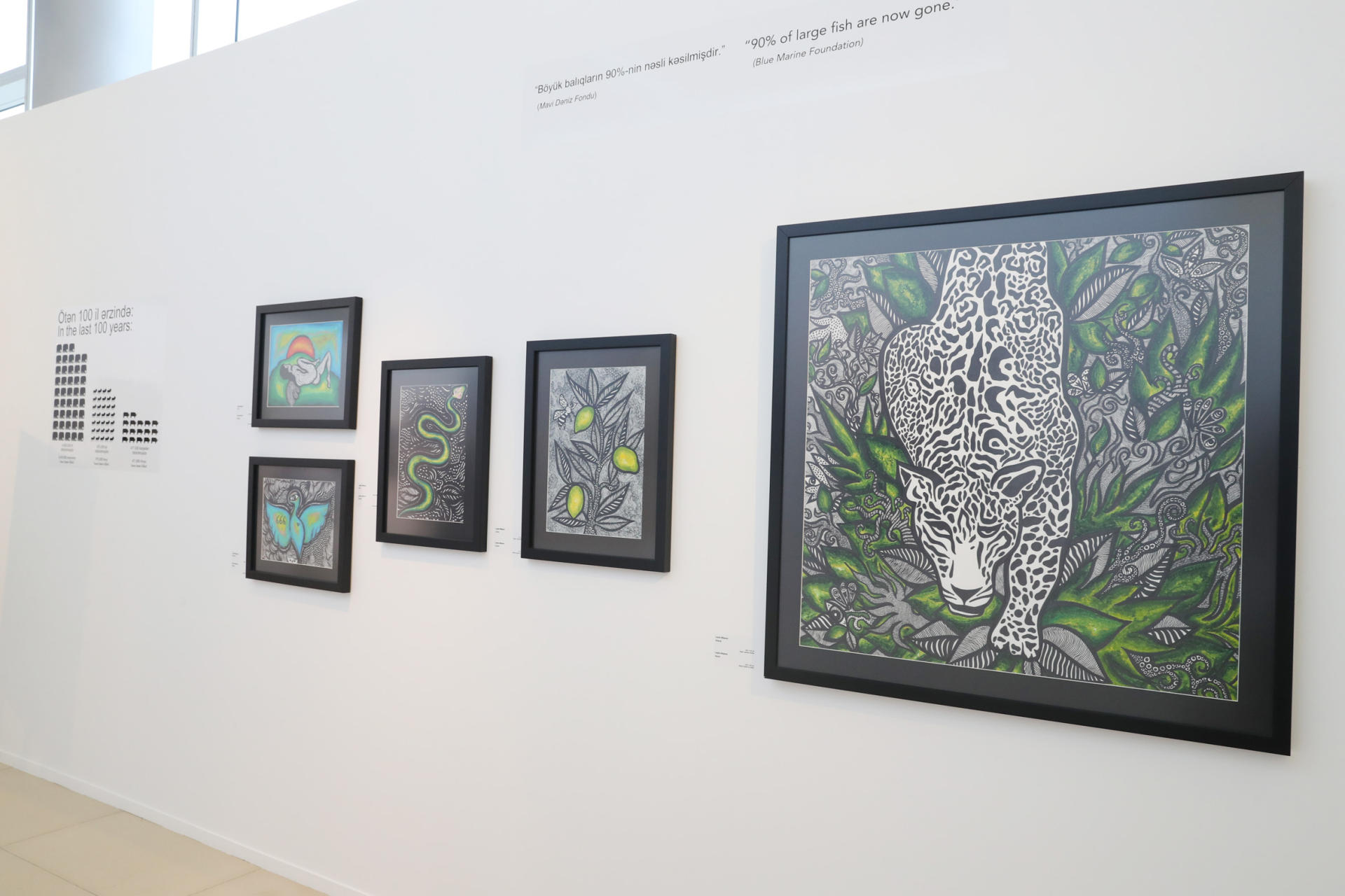 Vice-President of Heydar Aliyev Foundation Leyla Aliyeva views “Live Life” exhibition (PHOTO)