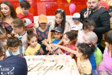 Leyla Aliyeva attends entertainment show organized by the Heydar Aliyev Foundation for children (PHOTO)