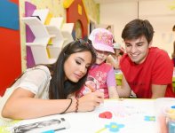 Leyla Aliyeva attends entertainment show organized by the Heydar Aliyev Foundation for children (PHOTO)