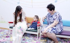 Heydar Aliyev Foundation VP Leyla Aliyeva meets with residents of children’s home No1 (PHOTO)