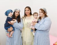 Heydar Aliyev Foundation VP Leyla Aliyeva visits Scientific-Research Institute of Pediatrics (PHOTO)