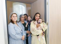 Heydar Aliyev Foundation VP Leyla Aliyeva visits Scientific-Research Institute of Pediatrics (PHOTO)