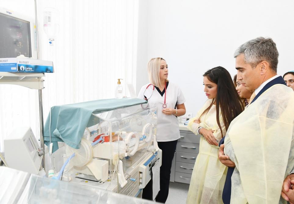 Heydar Aliyev Foundation VP Leyla Aliyeva visits Scientific-Research Institute of Pediatrics (PHOTO)