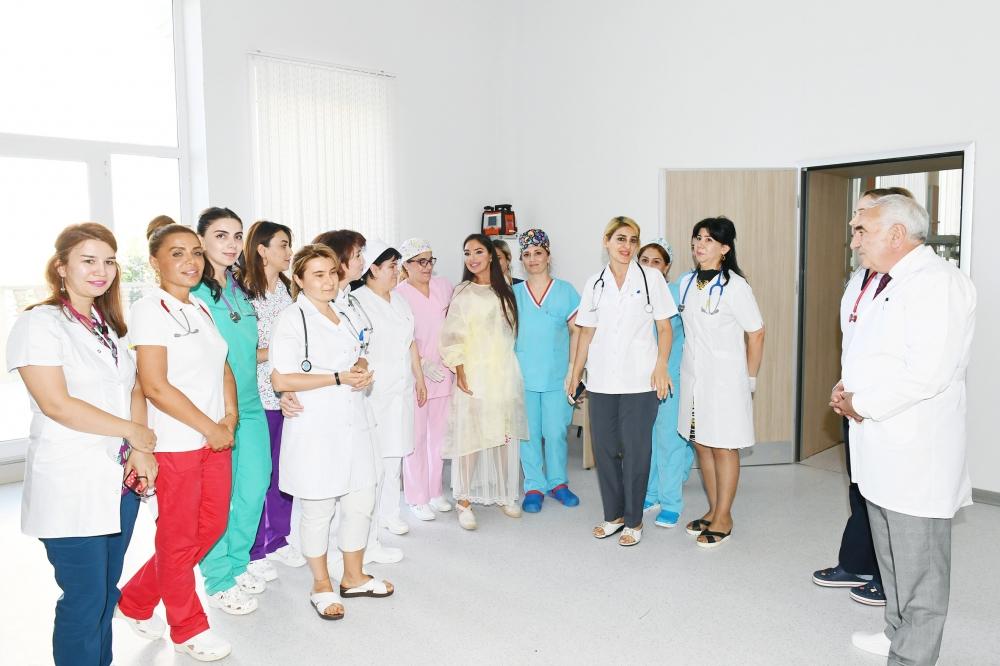 Heydar Aliyev Foundation VP Leyla Aliyeva visits Scientific-Research Institute of Pediatrics (PHOTO)