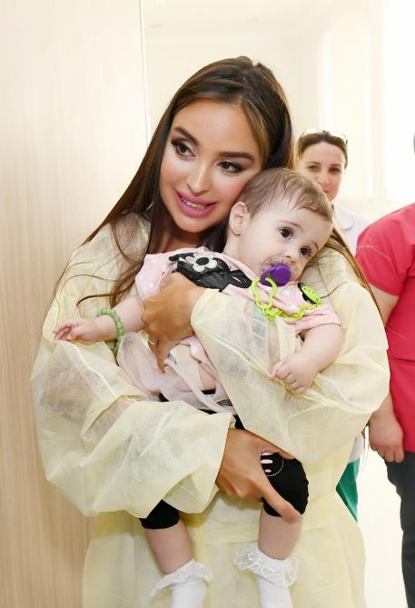 Heydar Aliyev Foundation VP Leyla Aliyeva visits Scientific-Research Institute of Pediatrics (PHOTO)