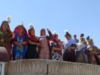В древнем Хорезме: Узбекские красавицы, джоратские гутабы, лязги, тар, QR-код древности…. (ФОТО)