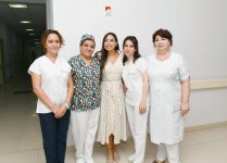 Вице-президент Фонда Гейдара Алиева Лейла Алиева встретилась с детьми, получающими лечение в ряде медицинских учреждений Баку (ФОТО)