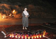 Вице-президент Фонда Гейдара Алиева Лейла Алиева приняла участие в вечере йоги и поэзии в заповеднике "Янардаг" (ФОТО)