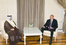 President Ilham Aliyev receives Qatari municipality, environment minister (PHOTO) (UPDATED)