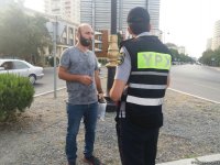 Дорожная полиция Ясамальского района продолжает мероприятия по обеспечению безопасности дорожного движения (ФОТО)