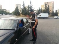 Дорожная полиция Ясамальского района продолжает мероприятия по обеспечению безопасности дорожного движения (ФОТО)