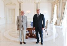 Президент Ильхам Алиев принял президента Европейских олимпийских комитетов (ФОТО)