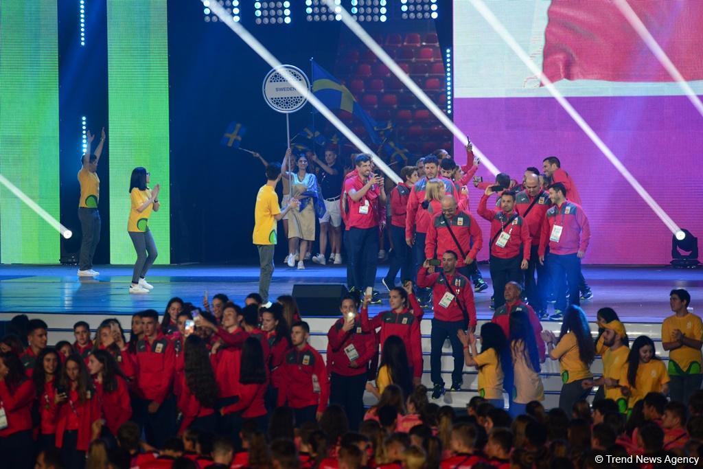 Enchanting opening ceremony of XV Summer European Youth Olympic Festival in Baku (PHOTOS)