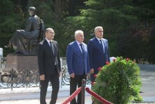 Представители азербайджанской прессы почтили память  великого лидера Гейдара Алиева (ФОТО)