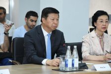 Али Ахмедов встретился с заведующим отделом международных связей ЦК Компартии Китая (ФОТО)