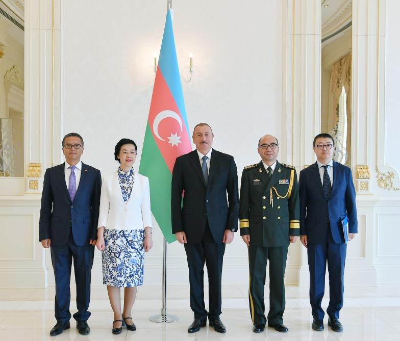 President Aliyev receives credentials of ambassadors of several countries (PHOTO)