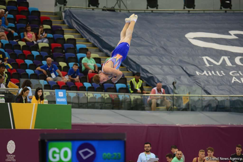 Best moments of artistic gymnastics competitions as part of EYOF Baku 2019 (PHOTO)