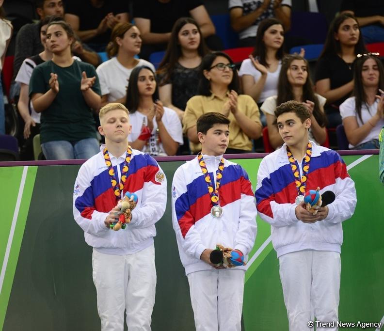 Winners of EYOF Baku 2019 artistic gymnastics competitions awarded (PHOTO)
