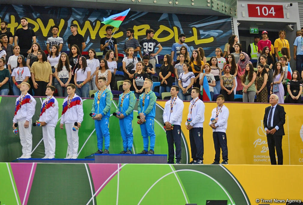 Winners of EYOF Baku 2019 artistic gymnastics competitions awarded (PHOTO)