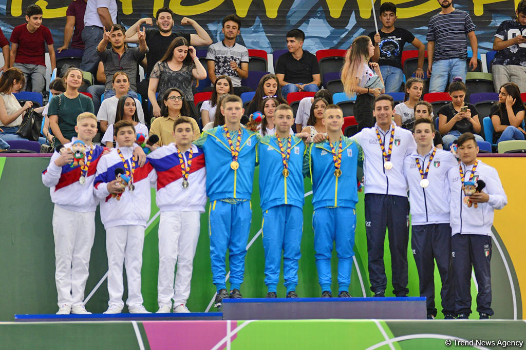Winners of EYOF Baku 2019 artistic gymnastics competitions awarded (PHOTO)