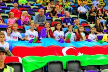 "EYOF Баку 2019": Продолжаются соревнования по спортивной гимнастике (ФОТО)