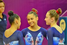"EYOF Баку 2019": Продолжаются соревнования по спортивной гимнастике (ФОТО)
