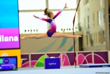 "EYOF Баку 2019": Продолжаются соревнования по спортивной гимнастике (ФОТО)