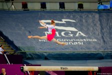 Best moments of 2nd day of artistic gymnastics competitions at EYOF Baku 2019 (PHOTO)