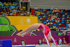 Best moments of 2nd day of artistic gymnastics competitions at EYOF Baku 2019 (PHOTO)