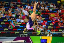 Best moments of 2nd day of artistic gymnastics competitions at EYOF Baku 2019 (PHOTO)