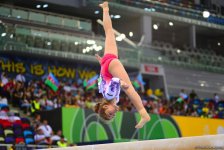 Best moments of 2nd day of artistic gymnastics competitions at EYOF Baku 2019 (PHOTO)