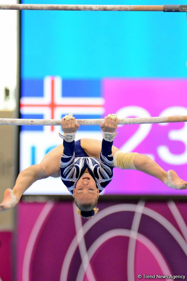 EYOF Baku 2019: Day 2 of artistic gymnastics competitions starts at National Gymnastics Arena (PHOTO)