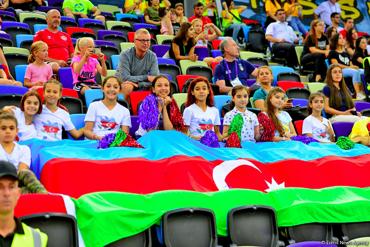 "EYOF Баку 2019": Продолжаются соревнования по спортивной гимнастике (ФОТО)