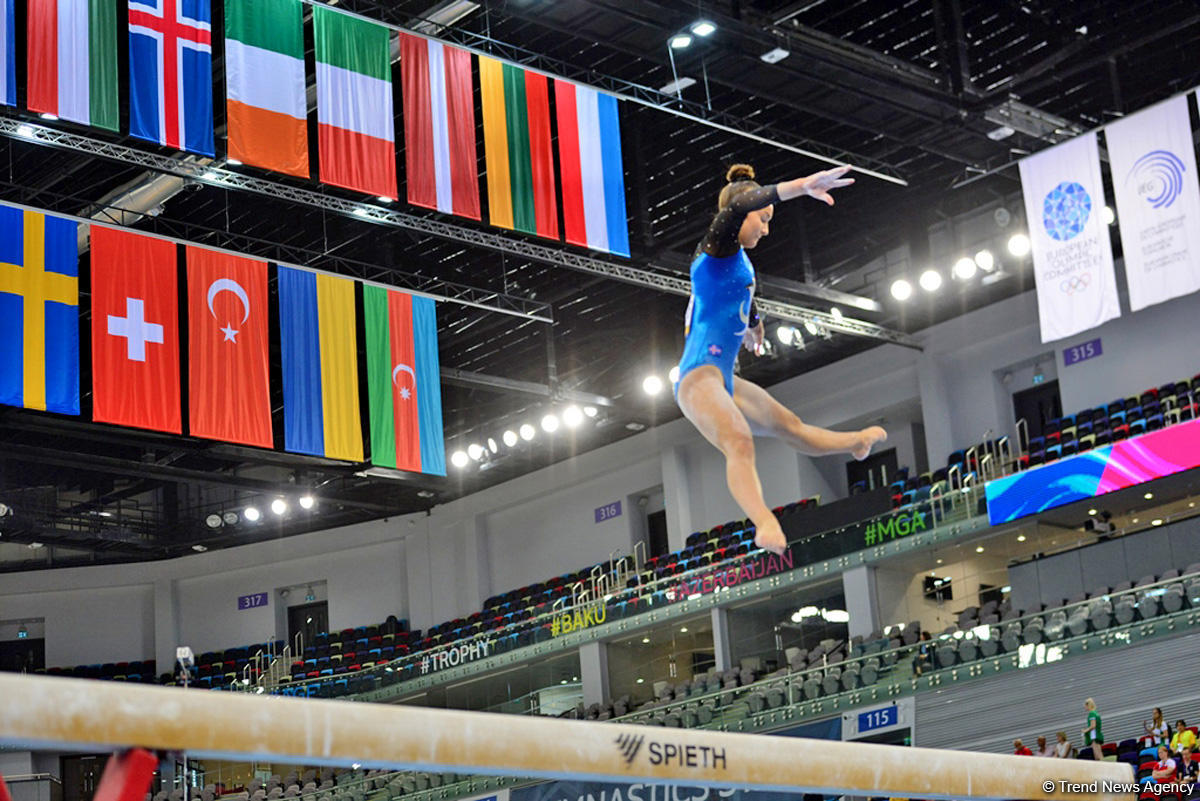 "EYOF Баку 2019": Продолжаются соревнования по спортивной гимнастике (ФОТО)