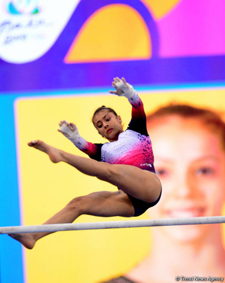 "EYOF Баку 2019": Продолжаются соревнования по спортивной гимнастике (ФОТО)