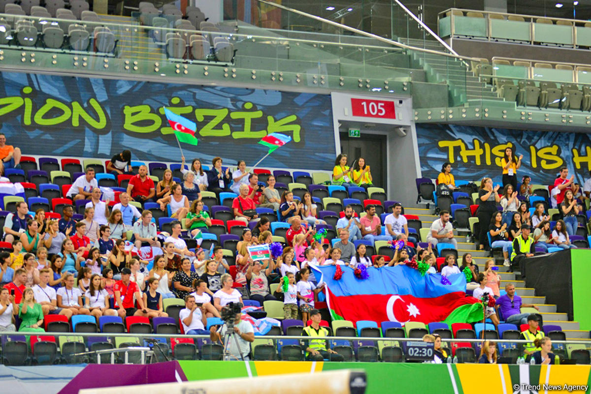 "EYOF Баку 2019": Продолжаются соревнования по спортивной гимнастике (ФОТО)