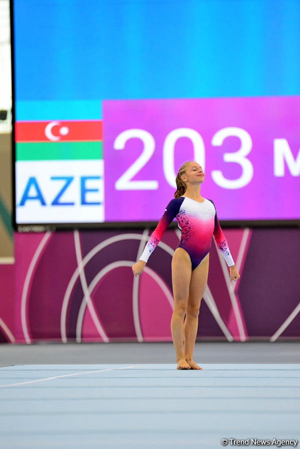 "EYOF Баку 2019": Продолжаются соревнования по спортивной гимнастике (ФОТО)