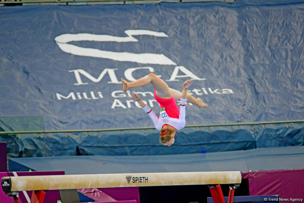 Best moments of 2nd day of artistic gymnastics competitions at EYOF Baku 2019 (PHOTO)