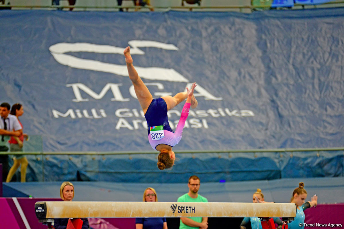 Best moments of 2nd day of artistic gymnastics competitions at EYOF Baku 2019 (PHOTO)