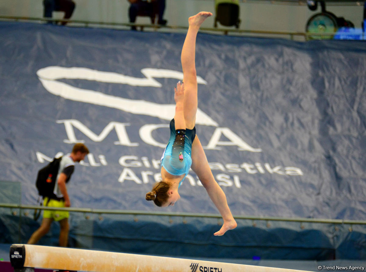Best moments of 2nd day of artistic gymnastics competitions at EYOF Baku 2019 (PHOTO)