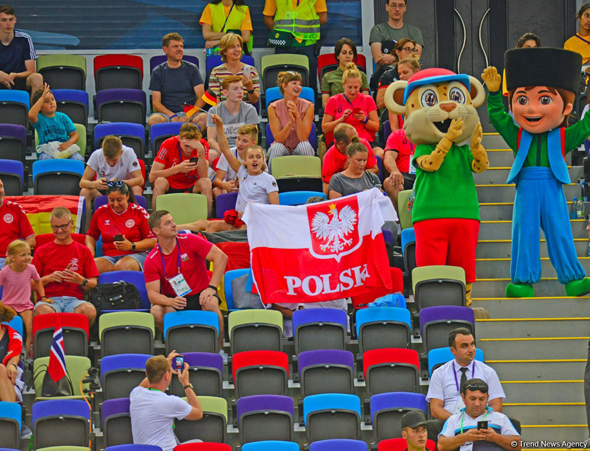 Best moments of 2nd day of artistic gymnastics competitions at EYOF Baku 2019 (PHOTO)