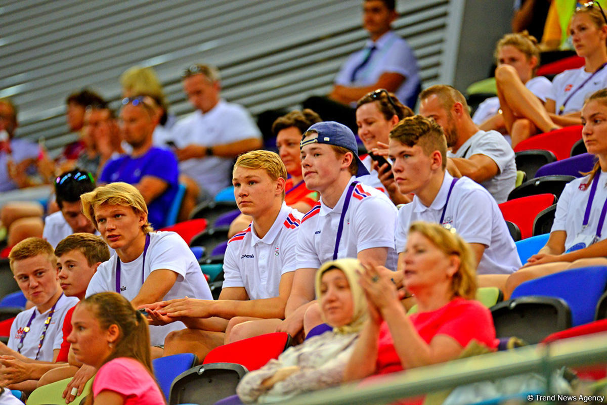 Best moments of 2nd day of artistic gymnastics competitions at EYOF Baku 2019 (PHOTO)