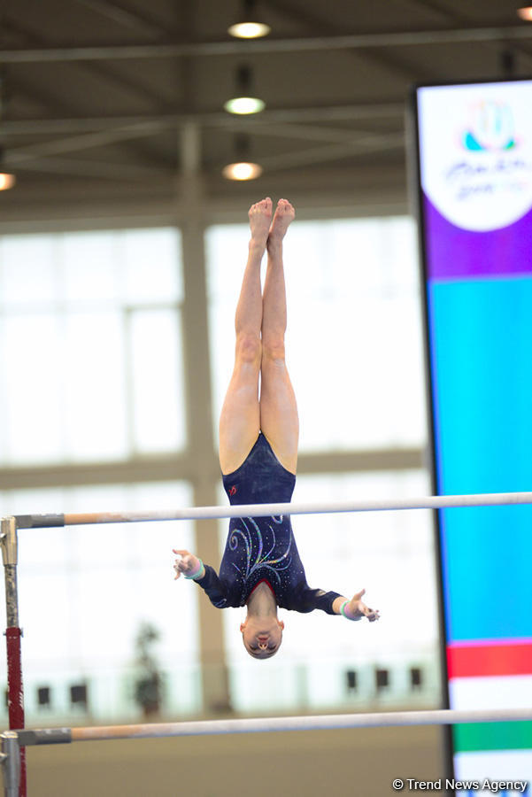 Best moments of 2nd day of artistic gymnastics competitions at EYOF Baku 2019 (PHOTO)