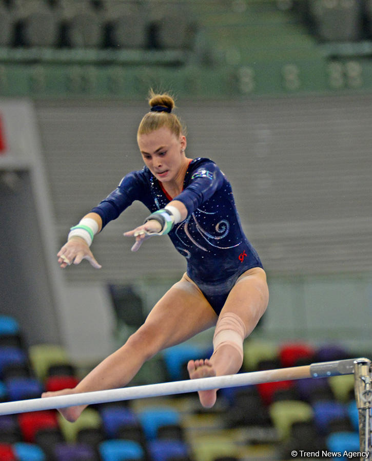 Best moments of 2nd day of artistic gymnastics competitions at EYOF Baku 2019 (PHOTO)