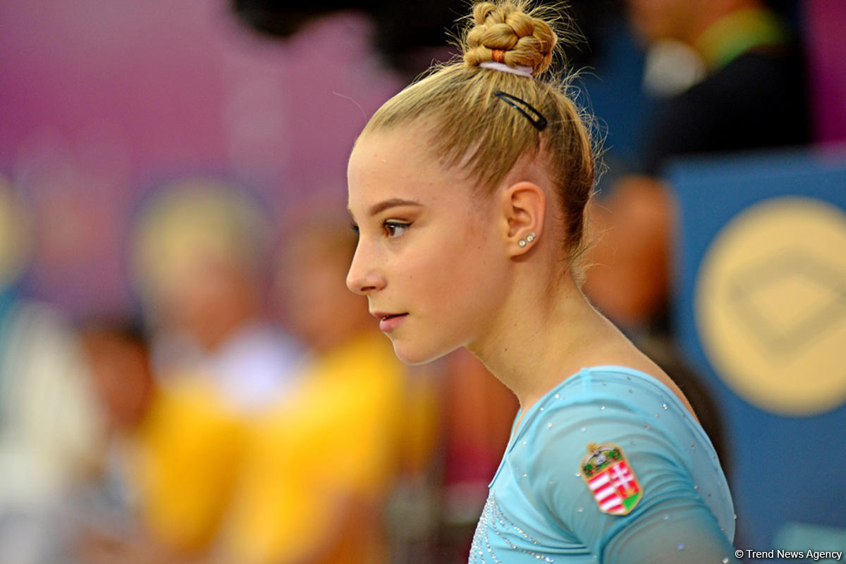 Best moments of 2nd day of artistic gymnastics competitions at EYOF Baku 2019 (PHOTO)