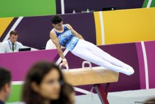 EYOF Baku 2019: Лучшие моменты третьего дня соревнований по спортивной гимнастике (ФОТО)