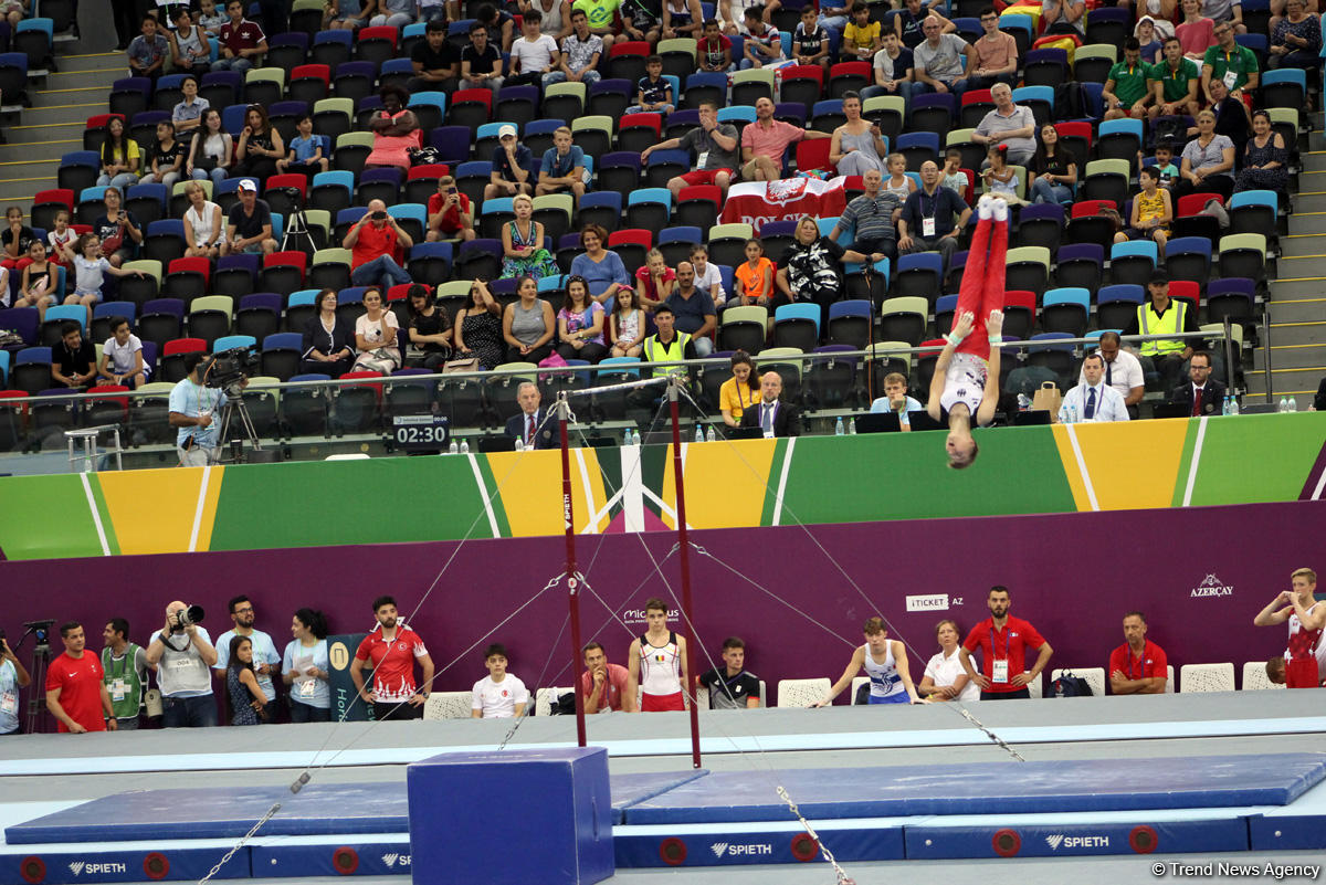 EYOF Baku 2019: Лучшие моменты третьего дня соревнований по спортивной гимнастике (ФОТО)