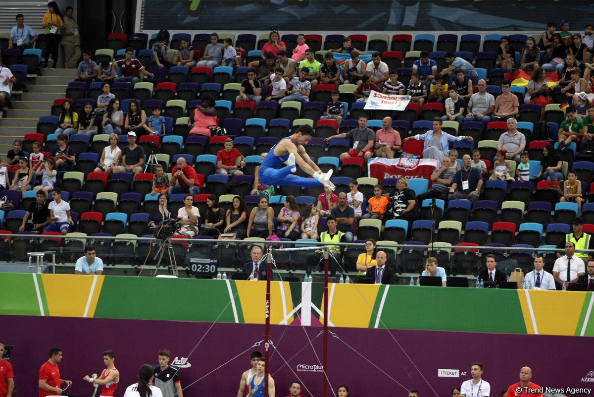 EYOF Baku 2019: Лучшие моменты третьего дня соревнований по спортивной гимнастике (ФОТО)